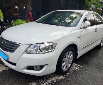 Toyota Camry   2.4G   2009 - Cần bán Camry 2.4G, sản xuất 2009, màu trắng, xe đẹp, không lỗi