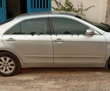 Toyota Camry 2.4G 2007 - Bán Toyota Camry 2.4G đời 2007, màu bạc, không đâm đụng, không ngập nước