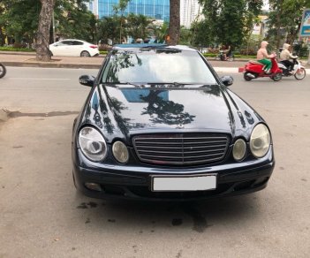 Mercedes-Benz E class   E240 2003 - Cần bán Mercedes E240, số tự động, 2003, màu xám xanh