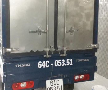 Thaco TOWNER 2017 - Cần bán xe Thaco Towner đời 2017, màu xanh lam xe gia đình ít chạy