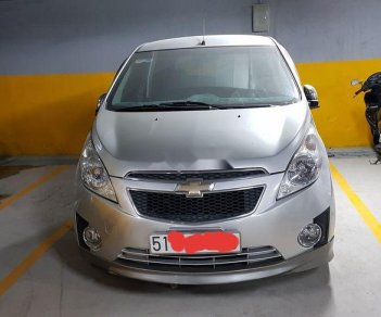 Chevrolet Spark   LS   2012 - Bán Chevrolet Spark LS đời 2012, màu bạc, xe gia đình, giá tốt