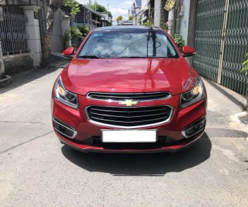 Chevrolet Cruze 1.8 LTZ 2018 - Cần bán xe Chevrolet Cruze LTZ 2018 màu đỏ mâm đen, BSTP