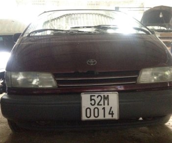 Toyota Previa 1990 - Bán Toyota Previa 1990, màu đỏ, nhập khẩu nguyên chiếc, 97 triệu