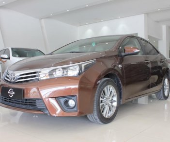 Toyota Corolla altis G 2016 - Cần bán Toyota Corolla altis G sản xuất 2016, màu nâu