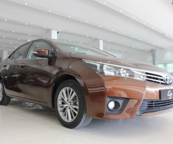 Toyota Corolla altis G 2016 - Cần bán Toyota Corolla altis G sản xuất 2016, màu nâu