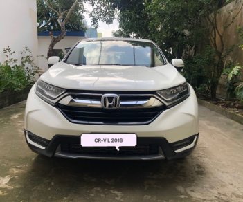 Honda CR V L 2018 - Hãng bán CRV L 2018, màu trắng, đúng chất lướt, giá TL, hỗ trợ góp