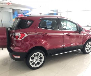 Ford EcoSport Titanium 1.5L AT 2019 - Cần bán Ford EcoSport Titanium 1.5L AT sản xuất năm 2019, màu đỏ