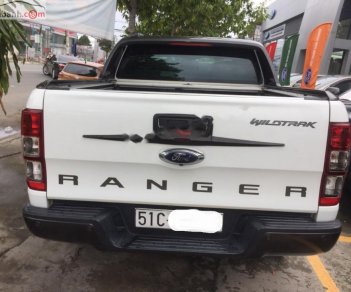 Ford Ranger Wildtrak 3.2L 4x4 AT 2015 - Bán xe Ford Ranger Wildtrak 3.2L 4x4 AT năm sản xuất 2015, màu trắng, nhập khẩu 