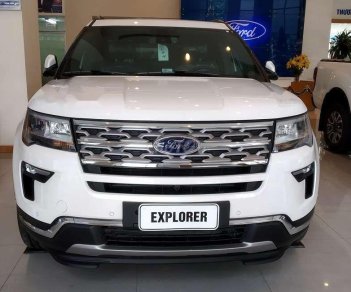 Ford Explorer   2019 - Bán Ford Explorer sản xuất 2019, màu trắng, nhập khẩu 