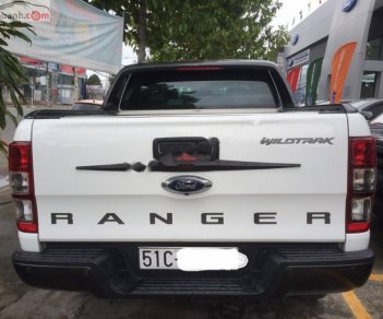 Ford Ranger Wildtrak 3.2L 4x4 AT 2015 - Bán xe Ford Ranger Wildtrak 3.2L 4x4 AT năm sản xuất 2015, màu trắng, nhập khẩu 