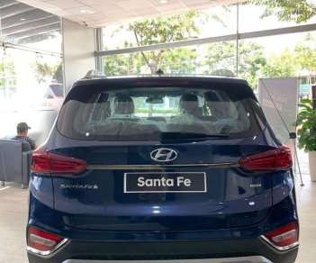 Hyundai Santa Fe   2.4AT 2WD 2019 - Bán xe Hyundai Santa Fe đời 2019, màu xanh lam