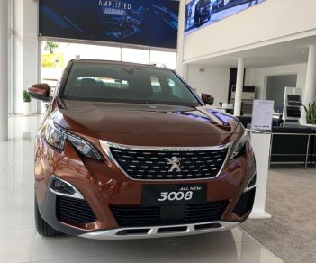 Peugeot 3008   2019 - Bán xe Peugeot 3008 đời 2019, màu nâu