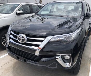 Toyota Fortuner 2019 - Bán Toyota Fortuner 2.7V (4x4) đời 2019, màu đen - Máy xăng - Giao ngay - Toyota An Thành