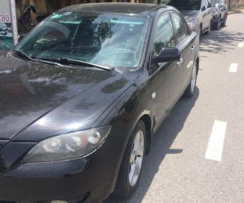 Mazda 3 2007 - Cần bán gấp Mazda 3 năm 2007, màu đen xe gia đình