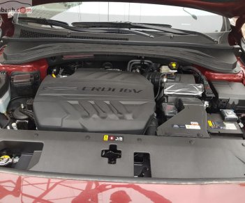 Hyundai Santa Fe 2.2L HTRAC 2019 - Bán xe Hyundai Santa Fe 2.2L HTRAC đời 2019, màu đỏ