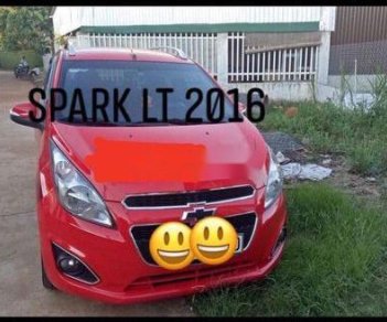 Chevrolet Spark   2016 - Bán Chevrolet Spark sản xuất năm 2016, màu đỏ, giá 280tr