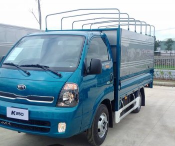 Thaco Kia 2019 - Bán Kia K250 sản xuất năm 2019, màu xanh lam, xe nhập, chi nhánh Bắc Ninh - Trả góp 70%