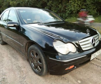 Mercedes-Benz C class  C200 2002 - Bán xe Mercedes C200 2002, màu đen, số sàn