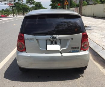 Kia Picanto 1.1 AT 2007 - Bán Kia Picanto 1.1 AT đời 2007, màu bạc, xe nhập số tự động, giá 195tr