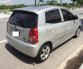 Kia Picanto 1.1 AT 2007 - Bán Kia Picanto 1.1 AT đời 2007, màu bạc, xe nhập số tự động, giá 195tr