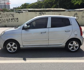 Kia Picanto 1.1 AT 2007 - Bán Kia Picanto 1.1 AT đời 2007, màu bạc, xe nhập số tự động, giá 195tr