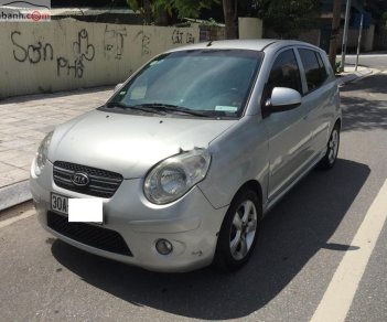 Kia Picanto 1.1 AT 2007 - Bán Kia Picanto 1.1 AT đời 2007, màu bạc, xe nhập số tự động, giá 195tr