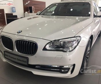 BMW 7 Series 730i 2015 - Bán BMW 7 Series 730i đời 2015, màu trắng, nhập khẩu chính chủ