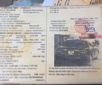 Mitsubishi Galant   1994 - Cần bán Mitsubishi Galant năm sản xuất 1994, 30 triệu