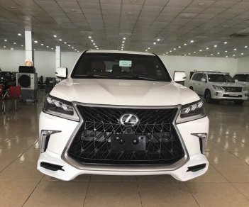 Lexus LX 2019 - Bán Lexus LX570 4 chỗ sản xuất 2019,4 ghế massage, 4 cửa hít, màu trắng, nội thất da bò, xe giao ngay