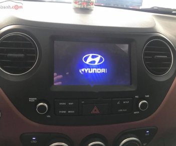 Hyundai Grand i10   1.2 AT 2019 - Cần bán Hyundai Grand i10 1.2 AT sản xuất 2019, màu nâu