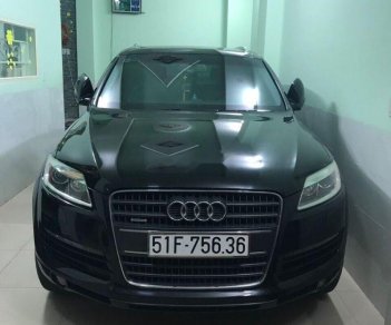 Audi Q7 2007 - Bán lại xe Audi Q7 đời 2007, màu đen, nhập khẩu