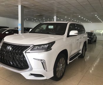 Lexus LX 2019 - Bán Lexus LX570 4 chỗ sản xuất 2019,4 ghế massage, 4 cửa hít, màu trắng, nội thất da bò, xe giao ngay