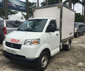 Suzuki Carry 2016 - Bán Suzuki đầu to đời 2016, nhập khẩu Indonesia, thùng kín, xe chạy ít