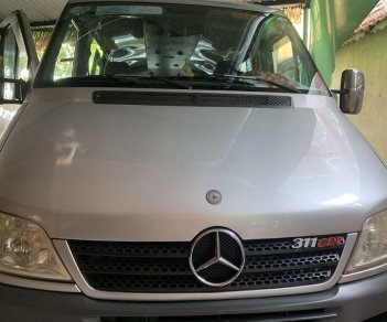 Mercedes-Benz Sprinter   2005 - Bán Mercedes Sprinter sản xuất 2005, màu bạc, nhập khẩu 