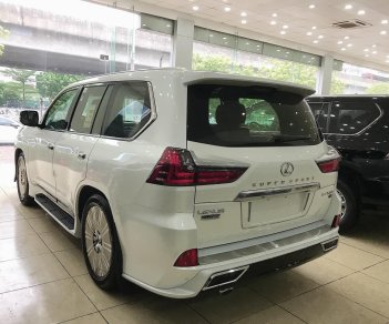 Lexus LX    570 2019 - Bán Lexus LX570 màu trắng Super Sport Autobiography MBS 4 chỗ, 4 ghế Massage, 5 cửa hít, xe giao ngay