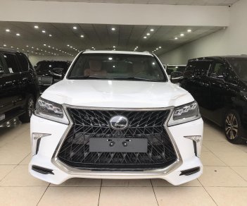 Lexus LX    570 2019 - Bán Lexus LX570 màu trắng Super Sport Autobiography MBS 4 chỗ, 4 ghế Massage, 5 cửa hít, xe giao ngay