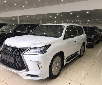 Lexus LX    570 2019 - Bán Lexus LX570 màu trắng Super Sport Autobiography MBS 4 chỗ, 4 ghế Massage, 5 cửa hít, xe giao ngay