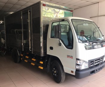 Isuzu QKR 2022 - Isuzu 1.5 tấn thùng kín inox - KM máy lạnh, 12 phiếu bảo dưỡng, radio MP3