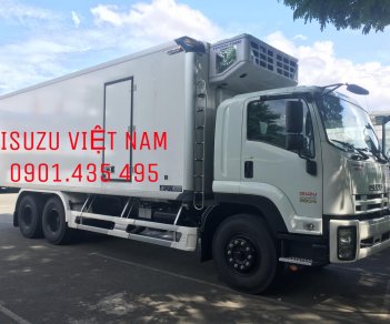 Isuzu QKR 2022 - Isuzu thùng đông lạnh, KM máy lạnh, 12 phiếu bảo dưỡng, radio MP3