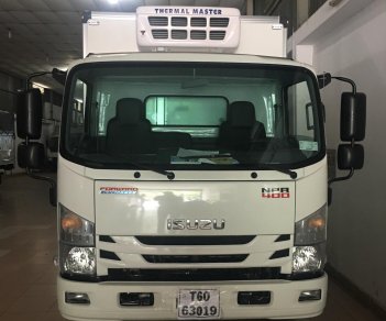 Isuzu QKR 2022 - Isuzu thùng đông lạnh, KM máy lạnh, 12 phiếu bảo dưỡng, radio MP3