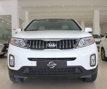 Kia Sorento 2.4 AT 2019 - Bán xe Kia Sorento 2.4 AT 2019, màu trắng, trả trước chỉ từ 267tr, hotline: 0985.190491 Ngọc