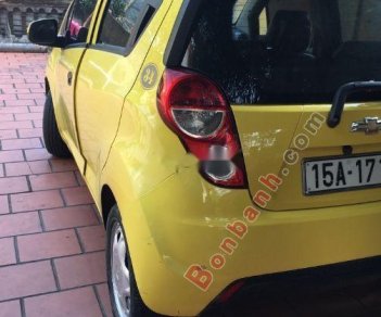 Chevrolet Spark   2015 - Cần bán xe Chevrolet Spark 2015, màu vàng