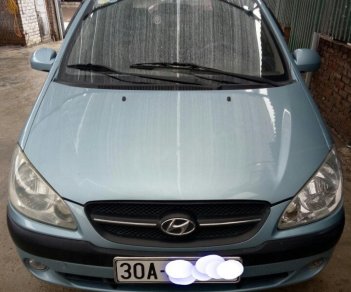 Hyundai Getz 1.1 MT 2009 - Bán Hyundai Getz 1.1 MT sản xuất 2009, màu xanh lam, nhập khẩu 