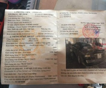 Daewoo Nubira 2002 - Chính chủ bán Daewoo Nubira sản xuất 2002, màu đen