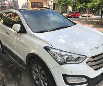 Hyundai Santa Fe 2014 - Bán Hyundai Santa Fe đời 2014, màu trắng, nhập khẩu  