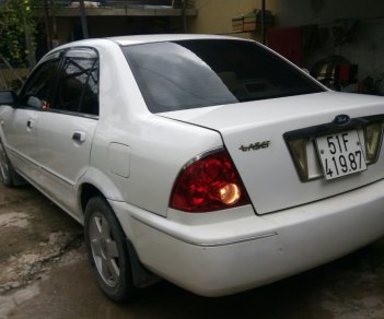 Ford Laser 2003 - Bán xe Ford Laser 1.6 MT sản xuất 2003, màu trắng, 199 triệu