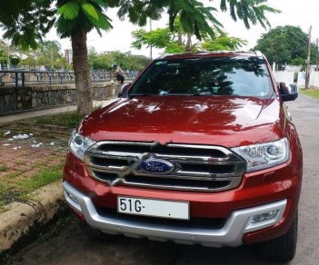 Ford Everest 2017 - Bán Ford Everest Titanium 2.2L 4x2 AT 2017, màu đỏ, nhập khẩu