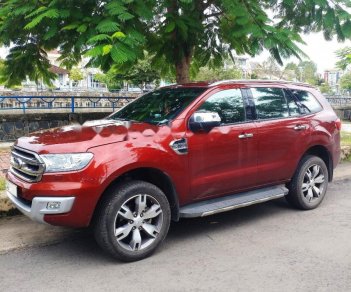 Ford Everest 2017 - Bán Ford Everest Titanium 2.2L 4x2 AT 2017, màu đỏ, nhập khẩu