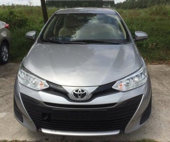 Toyota Vios   2019 - Cần bán xe Toyota Vios sản xuất 2019, màu bạc, giá tốt
