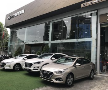 Hyundai Accent 2019 - Giao xe ngay chỉ với 120 triệu, siêu tiết kiệm, grab số 1, hotline: 0974 064 605